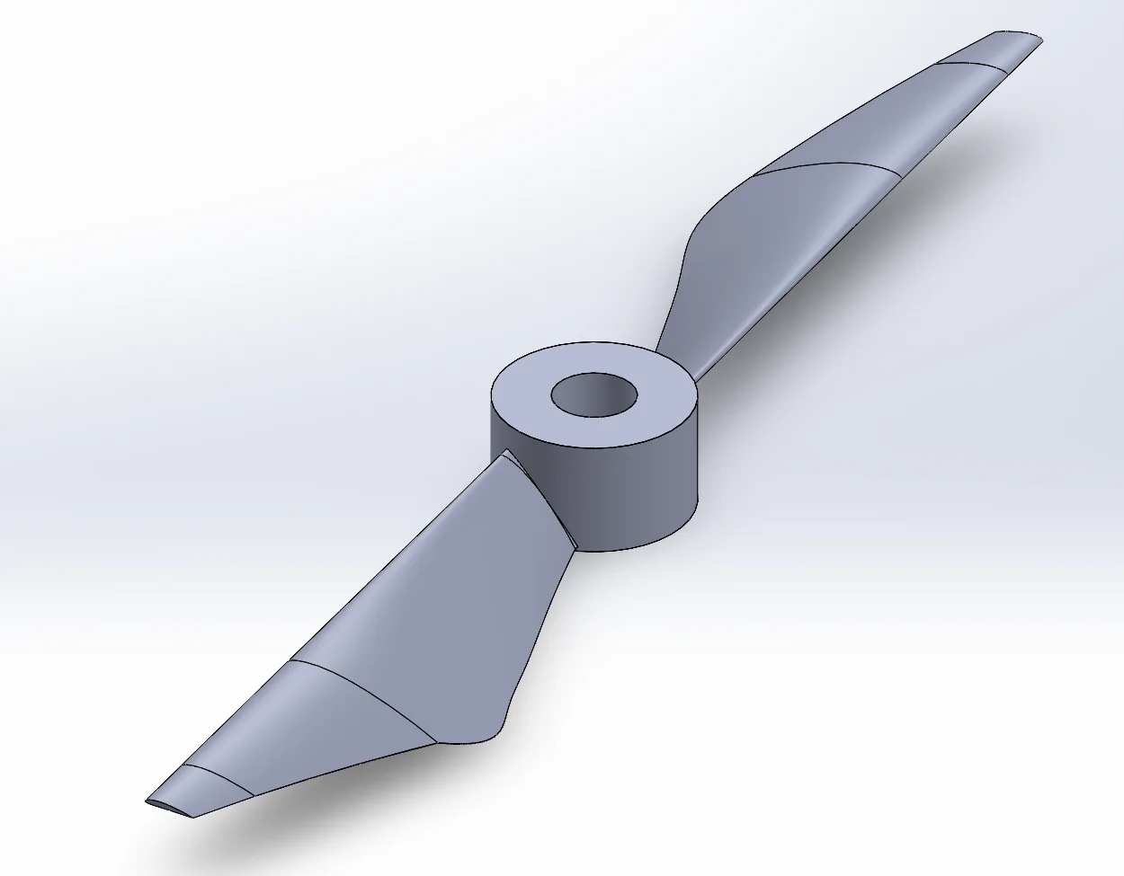 Aircraft Propeller — Design, Print, and Wind Tunnel Test project image